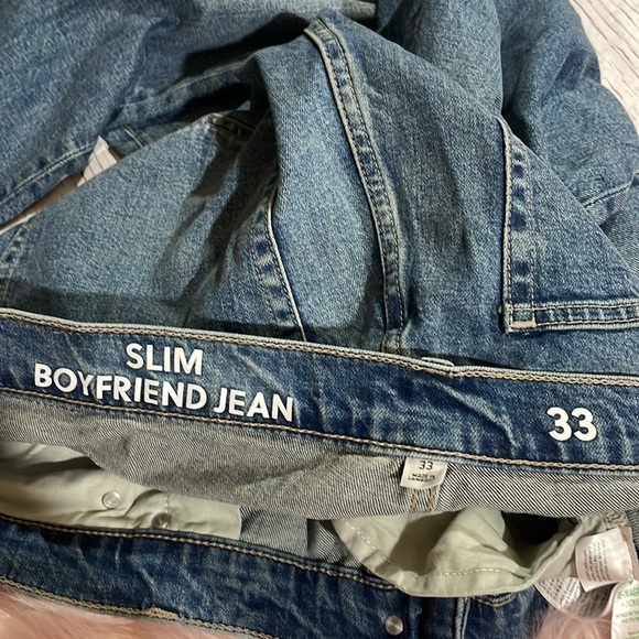 J. Crew Slim boyfriend jean in Tinted Indigo wash - Picture 4 of 12